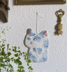 Virginie Contier, Modelage unique, peint à la main. 