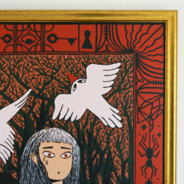 Peinture à l'acrylique de Virginie Contier