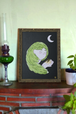 l'espoir en rève peinture, Virginie Contier 