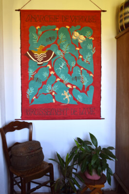 Tenture à l'acrylique, Virginie Contier 