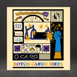Botch Cargo Bikes, stickers par Virginie Contier 